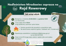 Zaproszenie na Rajd Rowerowy